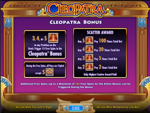 cleopatra-bonus