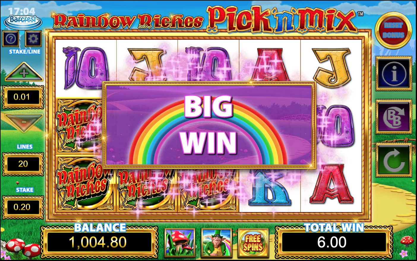 rainbow riches bingo login