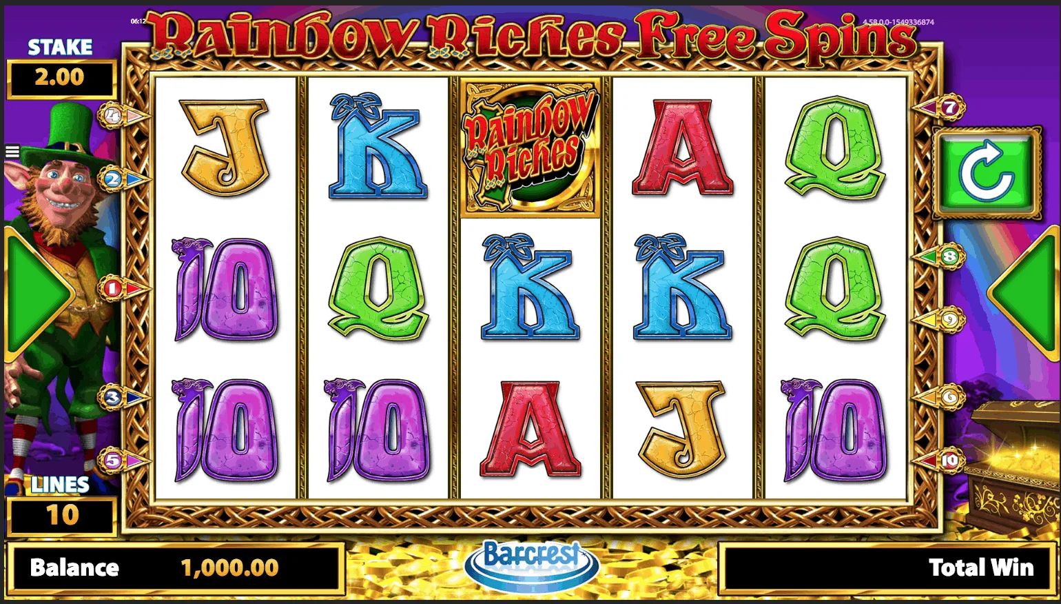 Rainbow Riches not on Gamstop image