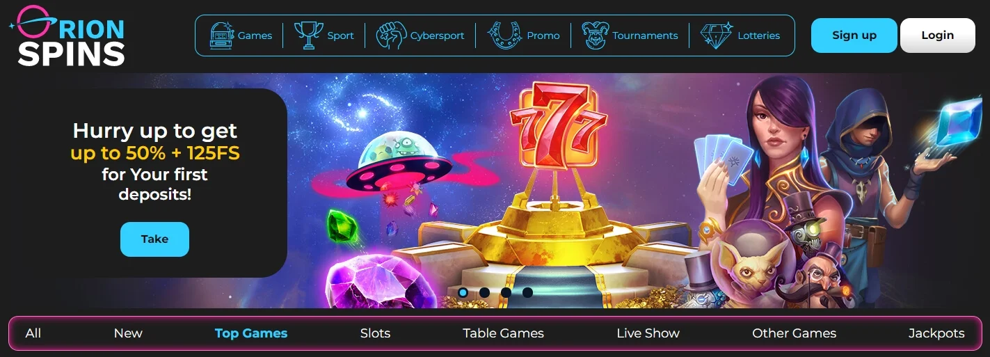 Orion Spins Casino online